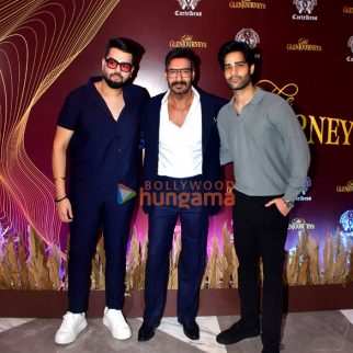 Photos Ajay Devgn, Aaman Devgan and others snapped at the evening of iconic stories, smooth single malt scotch and soulful conversations