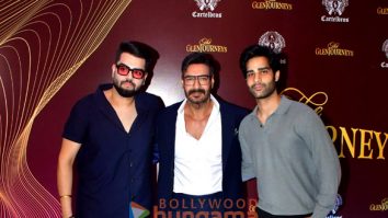 Photos Ajay Devgn, Aaman Devgan and others snapped at the evening of iconic stories, smooth single malt scotch and soulful conversations