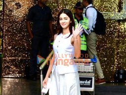 Photos: Ananya Panday, Ranveer Singh and Karan Johar snapped at Kalina airport