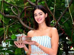 Photos: Ananya Panday celebrates her birthday with the media