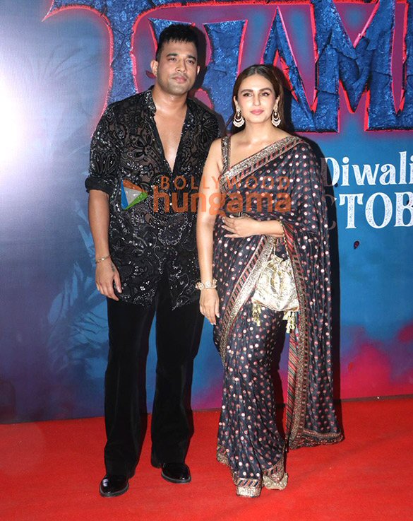 photos ayushmann khurrana rashmika mandanna varun dhawan and others grace the special screening of thamma 5