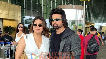 Photos: Himesh Reshammiya snapped with his wife at the airport