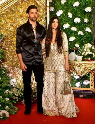 Photos: Hrithik Roshan, Saba Azad, Mrunal Thakur, Pooja Hegde, Mouni Roy, Nora Fatehi and others snapped attending Ramesh S Taurani’s Diwali bash