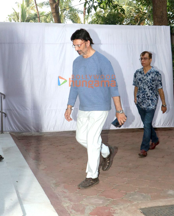 photos jackie shroff rohit shetty sonu sood aditya pancholi and others attend pankaj dheers prayer meet 2025 52