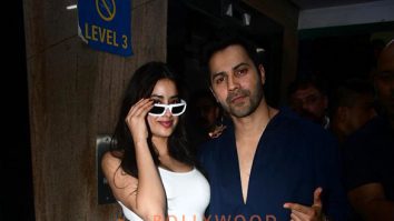 Photos: Janhvi Kapoor and Varun Dhawan snapped promoting Sunny Sanskari Ki Tulsi Kumari in Mulund