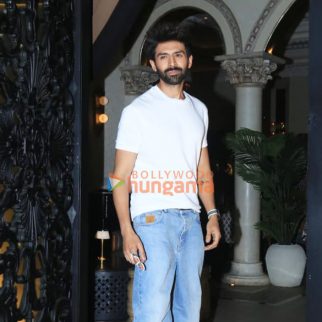 Photos: Kartik Aaryan Sajid Nadiadwala, Bhushan Kumar and others attend success party of Chandu Champion