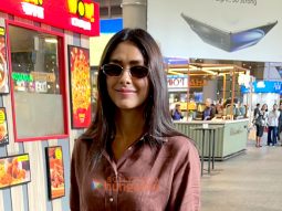 Photos: Mrunal Thakur and Allu Arjun snapped at the airport