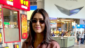 Photos: Mrunal Thakur and Allu Arjun snapped at the airport