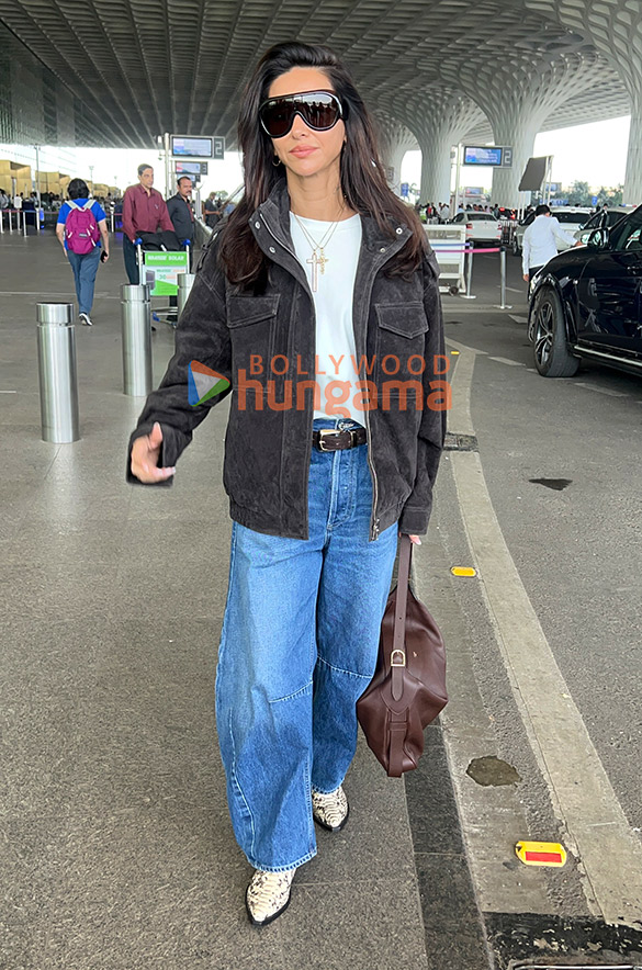 photos rakul preet singh jackky bhagnani nimrat kaur alaya f and others snapped at the airport 6