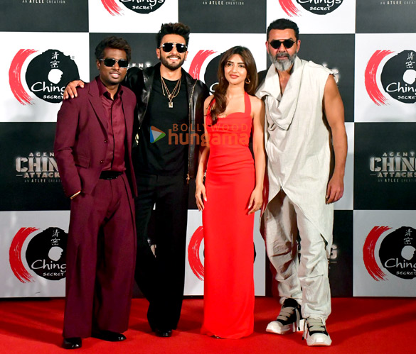 Photos: Ranveer Singh, Bobby Deol, Atlee and Sreeleela attend the launch of Ching’s Desi Chinese advertisement Photos: Ranveer Singh, Bobby Deol, Atlee and Sreeleela attend the launch of Ching’s Desi Chinese advertisement