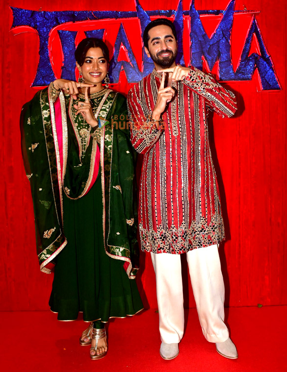 Photos: Rashmika Mandanna, Ayushmann Khurrana and others snapped promoting Thamma in Mumbai Photos: Rashmika Mandanna, Ayushmann Khurrana and others snapped promoting Thamma in Mumbai