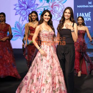Photos: Vaani Kapoor walked for Mahima Mahajan’s FANAH Resort at Lakme Fashion Week Delhi 2025