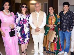 Ramesh Sippy, Vinita Mirchandani, Kiran Juneja and others attend the opening of Mumbai Art Fair 2025 at Nehru Centre Art Gallery