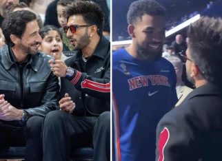Ranveer Singh meets Adrien Brody and NBA legends at 2025 pre-season game in Abu Dhabi