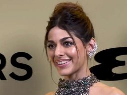 Alaya F’s charcoal dress peace is such a beauty