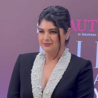 Bride to be Anshula Kapoor graces us with her presence