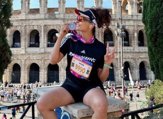 Saiyami Kher combines vacation and fitness, completes the Rome 2025 Half Marathon in style