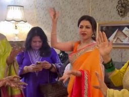 Bhagyashree and friends Karva Chauth mehendi