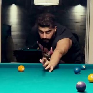 Pool game on point! Arjun Kapoor