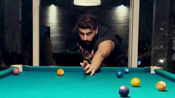 Pool game on point! Arjun Kapoor