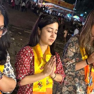 Shweta Tripathi performs Ganga Aarti amid Mirzapur: The Film shoot: "Benaras keeps calling me back"