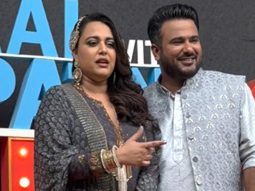 Swara Bhaskar papped with husband wishes Happy Diwali