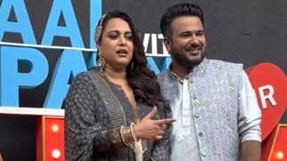 Swara Bhaskar papped with husband wishes Happy Diwali