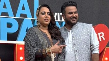 Swara Bhaskar papped with husband wishes Happy Diwali