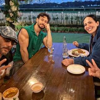 Tiger Shroff enjoys cosy dinner date with family