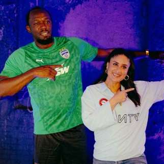 Kareena Kapoor Khan and Usain Bolt’s “Sorry we’re late” collab is the crossover we didn’t know we needed!
