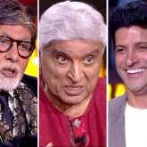 KBC Amitabh Bachchan points at Javed Akhtar when asked, “Who was more popular among the ladies”, Farhan Akhtar can’t stop laughing!