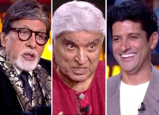 KBC: Amitabh Bachchan points at Javed Akhtar when asked, “Who was more popular among the ladies?”,  Farhan Akhtar can’t stop laughing!
