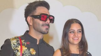Aparshakti Khurana papped with his wife for Diwali party