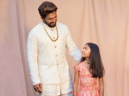 Allu Arjun shares adorable picture with daughter Arha on her birthday; watch