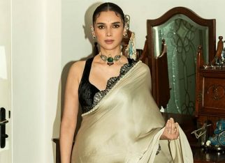 Aditi Rao Hydari turns heads at an award function in a gorgeous silk saree; husband Siddharth has the best reaction