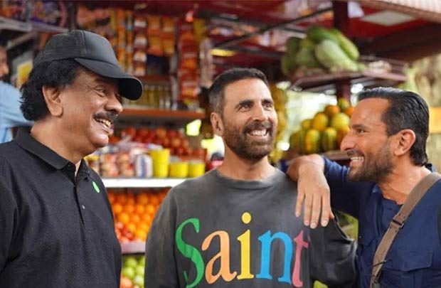 Akshay Kumar-Saif Ali Khan turn Churchgate into ACTION zone for Haiwaan: 30-40 Cars, 100 Junior Artistes, 1 MASSIVE Chase! Priyadarshan says, “Akshay is known to sleep early, yet he shot for 5 nights!”