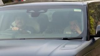 Bobby Deol spotted in the car