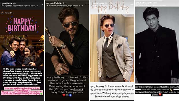 It’s Shah Rukh Khan’s birthday and Bollywood can’t keep calm! Suniel Shetty, Sonam Kapoor, Anupam Kher, and others extend heartfelt birthday wishes