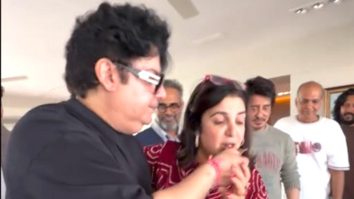 Crazy birthday celebration of Sajid Khan