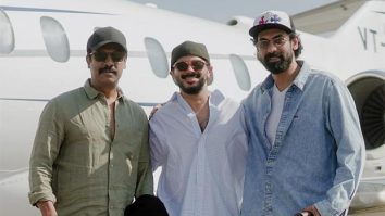 Dulquer Salmaan drops candid photos with Kaantha co-stars Rana Daggubati and Samuthirakani