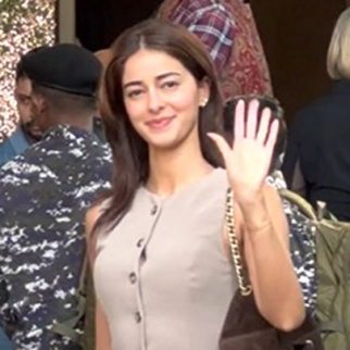 Effortless glam on the go! Ananya Panday