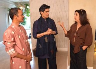 Farah Khan’s viral cook Dilip gets a surprise designer kurta from Manish Malhotra during their fun visit to his Mumbai home