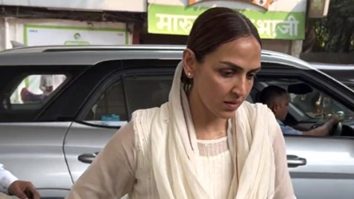 Esha Deol rushes to see Dharmendra ji