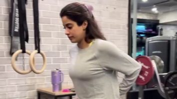 Janhvi Kapoor’s lower body workout