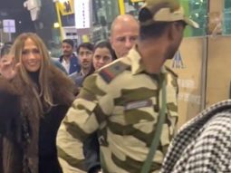 Jennifer Lopez’s grand arrival in India