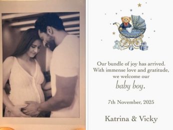 Katrina Kaif and Vicky Kaushal blessed with a baby boy: ‘Our bundle of joy has arrived’ Katrina Kaif and Vicky Kaushal blessed with a baby boy: ‘Our bundle of joy has arrived’