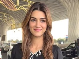 Kriti Sanon spotted at the airport, radiating grace and casual elegance
