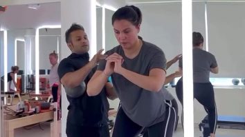 Lara Dutta & her Pilates routine