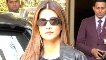 Leaving with style! Kriti Sanon papped at the airport
