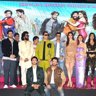 Riteish Deshmukh, Vivek Oberoi, Aftab Shivdasani and others grace 'Pakad Pakad' song launch from film Mastiii 4